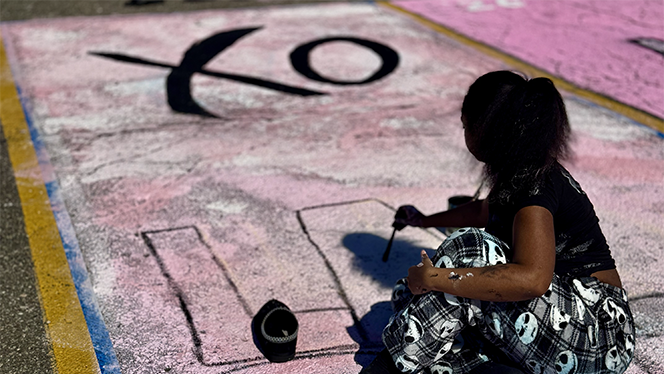 K-12 in Center Line: Center Line Prep seniors attend Senior Sunrise event.