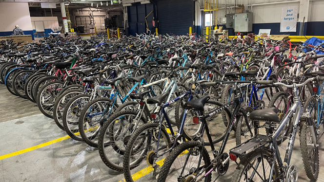 Bikes donated to Detroit Premier students