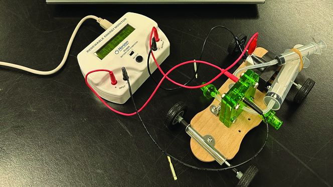 K-8 School in Canton: Achieve Charter Academy middle school students participated in The Fuel Cell Challenge.