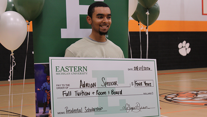 High School in Taylor: Taylor Prep senior earns the EMU Presidential Scholarship.