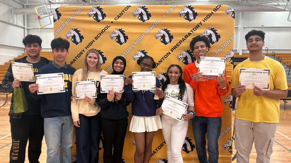 Class of 2024: Blake Benjamin Credits Canton Prep for College Readiness