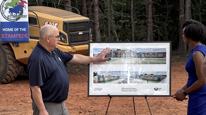 High School in Summerfield: NHA breaks ground on new high school, Summerfield Preparatory Academy.