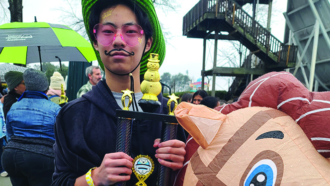K-8 School in Summerfield: Summerfield Charter Academy students participated in the Polar Plunge.