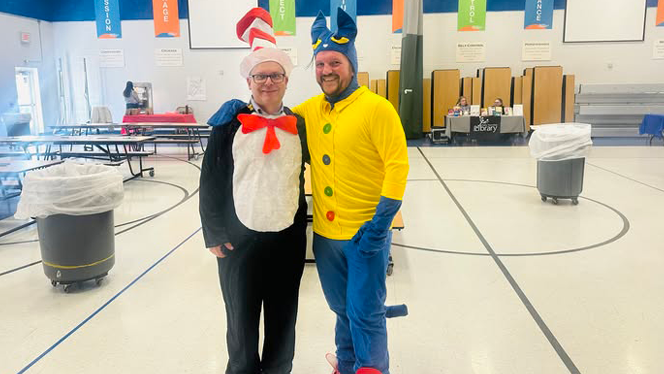 Charter School in Grand Rapids: NHA partner schools celebrate March is Reading Month.