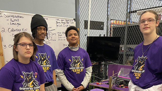 Y5-8 School in Burton: Burton Glen scholar and alumni are members of Team TESLA and are getting prepared to defend their titles.