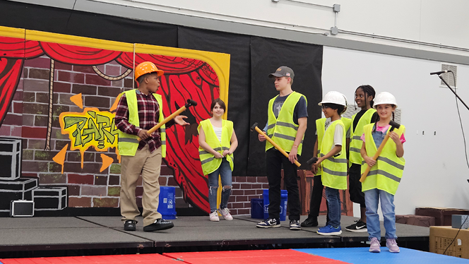 Y5-8 School in Jackson: Paragon Charter Academy performed its first-ever theatrical production.