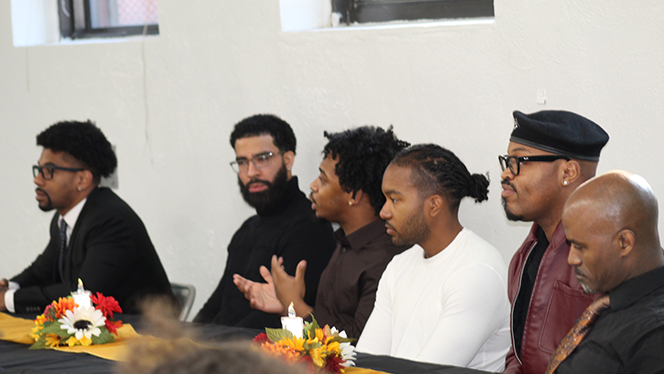 K-8 School in Brooklyn: Brooklyn Excelsior hosts Gentlemen's Brunch.