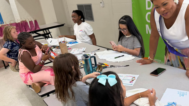 K-7 School in Braselton: Four Points Prep Academy's middle school girls begins school year with Confidence Camp