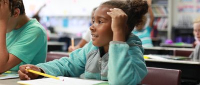 Student learning in classroom