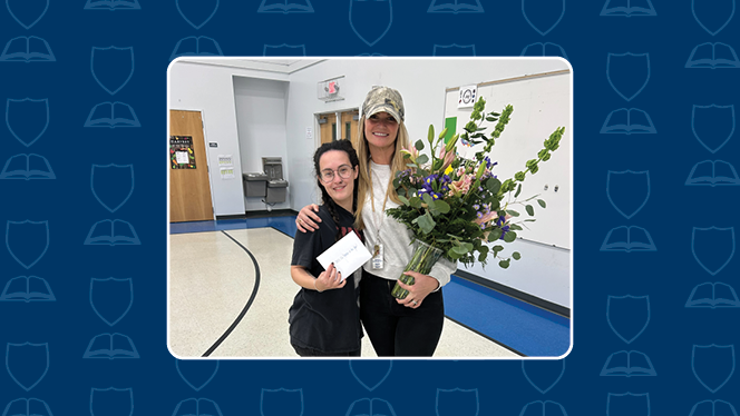 K-8 School in Clayton: Johnston Charter Academy art teacher wins NHA's Excellence in Teaching Award.