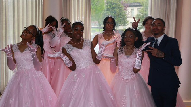 K-8 School in E. Cleveland: Apex middle schoolers participated in the school's first-ever Legacy Ball.
