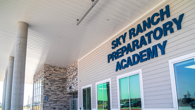 K-11 School in Watkins: Sky Ranch Prep ribbon cutting