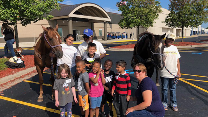 Y5-8 School in Burton: Burton Glen teacher, Leann Swan, celebrates 26 years at NHA.