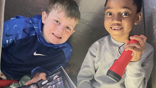 Charter School in Grand Rapids: NHA partner schools celebrate March is Reading Month.