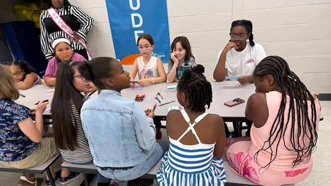 K-7 School in Braselton: Four Points Prep Academy's middle school girls begins school year with Confidence Camp