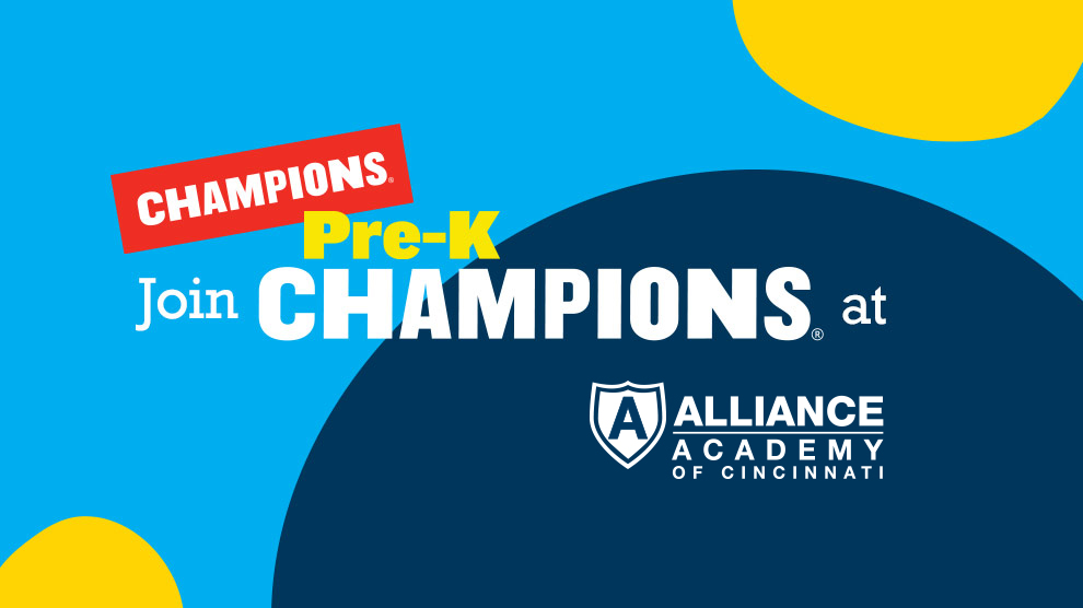 Join Champions Pre-K at Alliance