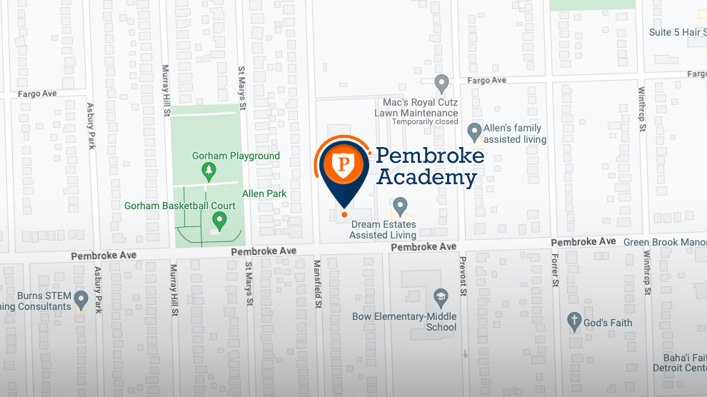 Map of Pembroke Academy