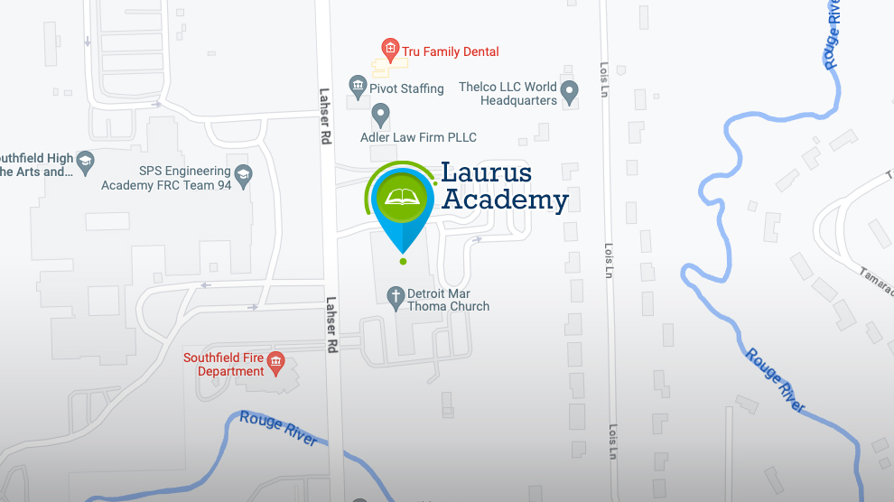 Map of Laurus Academy