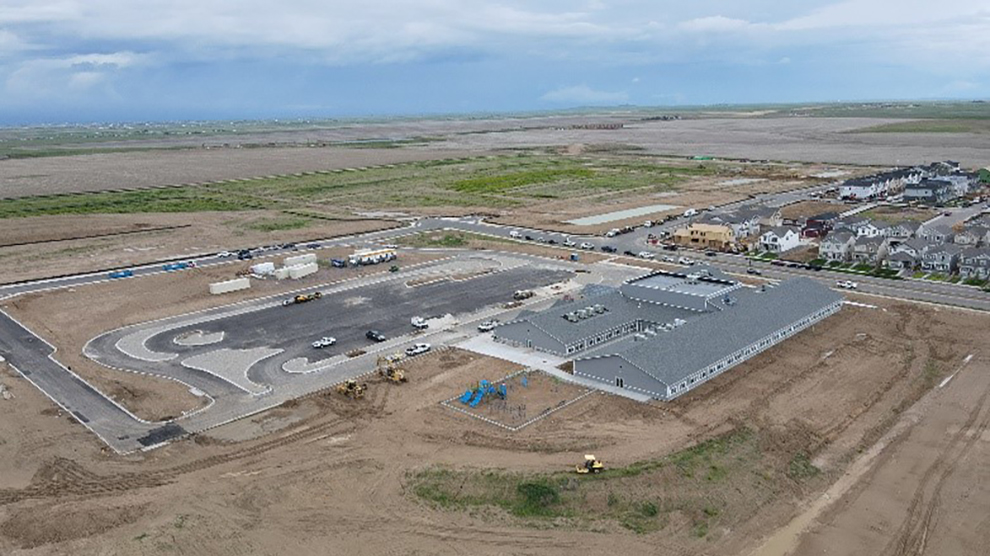 Arial shot of Sky Ranch Academy