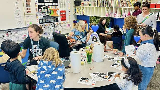 K-8 School in Apex: Peak Charter Academy families participate in annual Fall Fest.