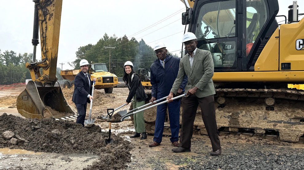 Breaking ground on North Oak Academy in Durham, North Carolina.