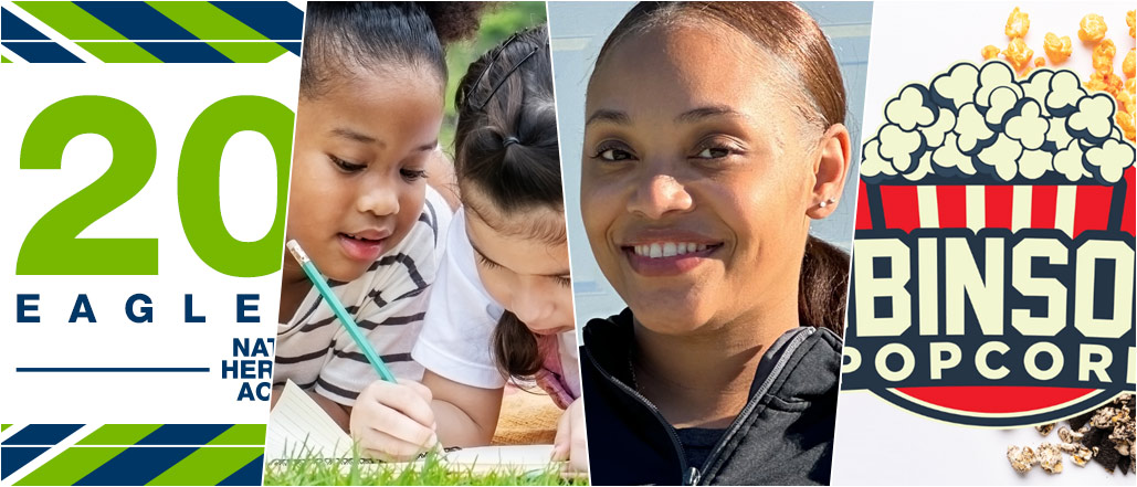 Focus on July: The Annual Eagle Awards, An Excellent Teacher, Nurturing Summer Writers, and A Popcorn Family