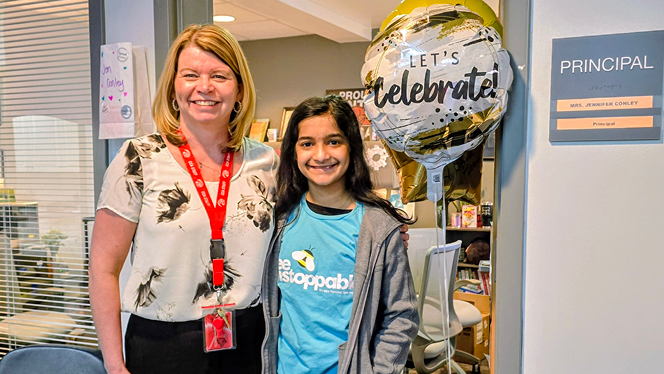 K-8 School in Canton MI: Canton Charter eighth grader heads to third consecutive Scripps National Spelling Bee.