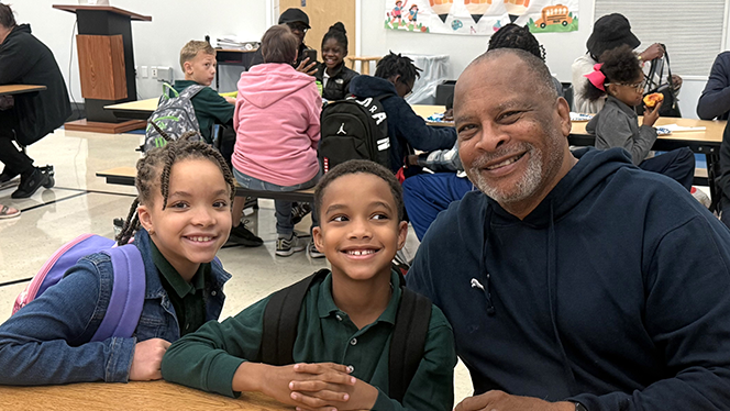 Charter School in Grand Rapids: NHA schools host Grandparents Day.