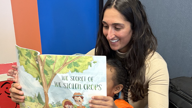 K-8 School in Commerce City: Landmark Academy at Reunion speech pathologist wrote a book to help students with speech challenges.