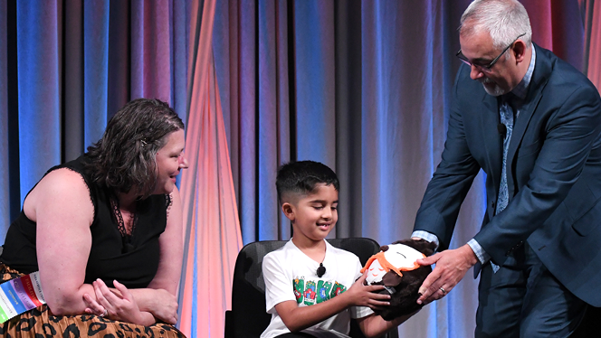 Charter School in Grand Rapids: NHA students represent Moral Focus™ virtues at NHA's annual Leadership Summit.
