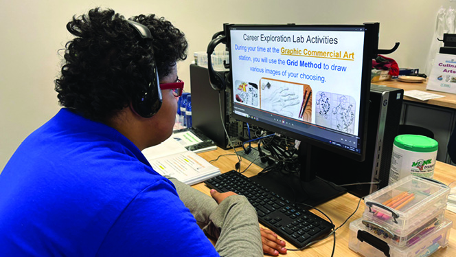 K-8 School in Dayton: Pathway eighth graders take a field trip to MVCTC.