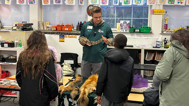 Y5-8 School in Canton: South Canton students and families participate in STEM event with Ann Arbor's Hands-On Museum.