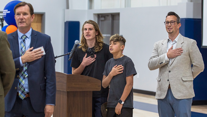 K-11 School in Watkins: Sky Ranch Prep ribbon cutting