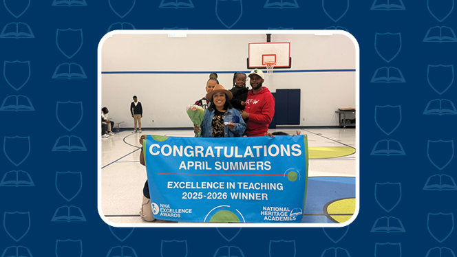 K-8 School in Greensboro: Gate City Library and Technology Specialist is NHA's Excellence in Teaching winner.