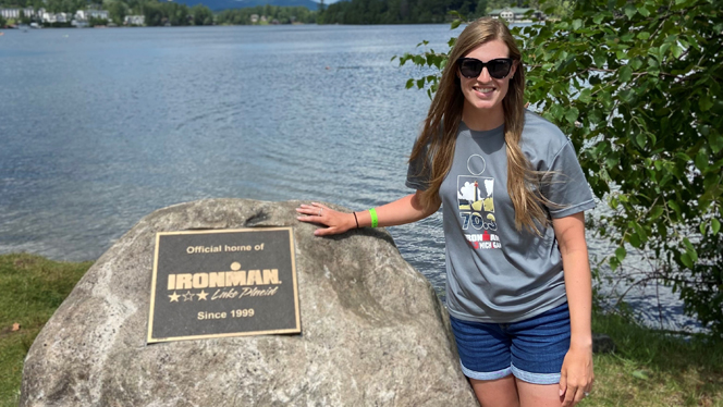 Cross Creek Teacher Mikayla Faasse finished 19th in her Ironman division