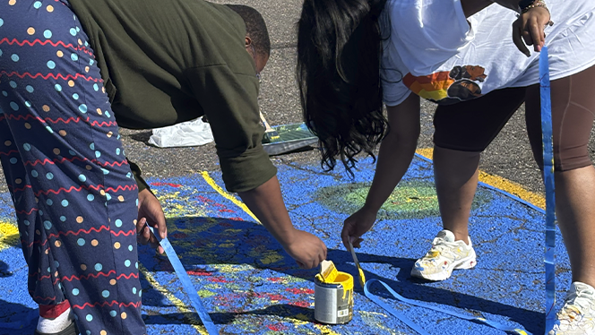 K-12 in Center Line: Center Line Prep seniors attend Senior Sunrise event.