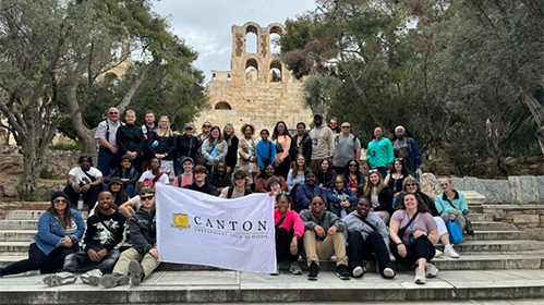 Italy and Greece Flag