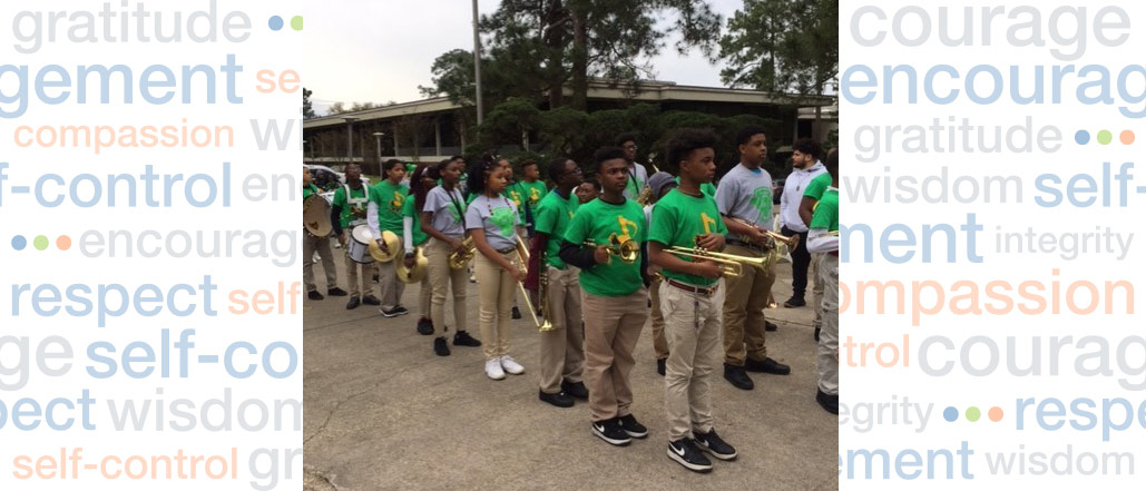 Louisiana Students March in St. Patrick’s Day Parade