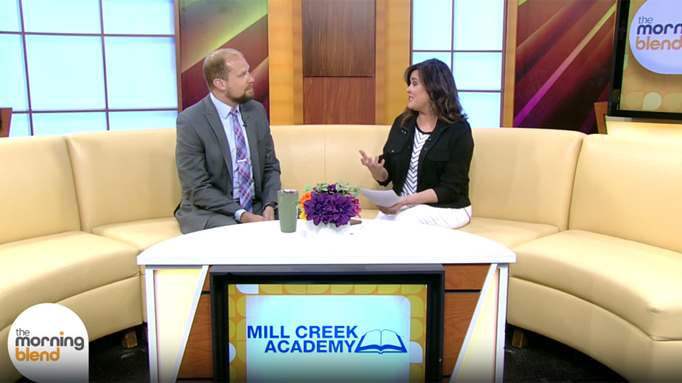 Principal Sellenheim and Molly Fay