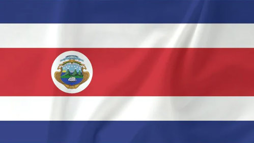 Costa Rica Flag