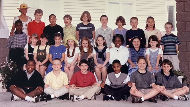 K-8 School in Greensboro: Greensboro Academy third grade teacher celebrates 26 years with NHA.