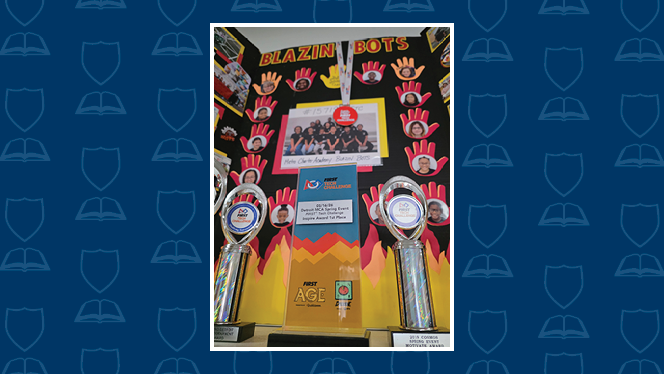 K-8 School in Romulus: Metro's robotics team, the Blazin’ Bots, earned a prestigious award.