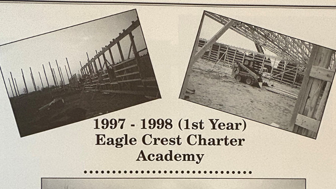 Y5-8 School in Holland: Eagle Crest teacher, Kari Kreple, celebrates 28 years at the school.