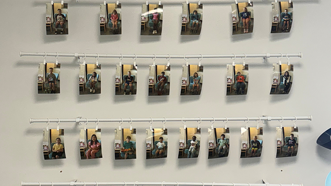 Y5-8 School in Byron Center: Cross Creek teacher, Erin Blair, celebrates teaching at the school for 28 years.