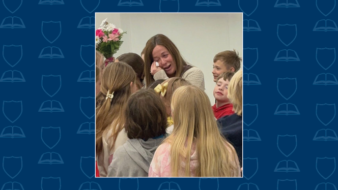 Y5-8 School in Belmont: Chandler Woods Charter Academy Audrea Veeder won Excellence in Teaching Award