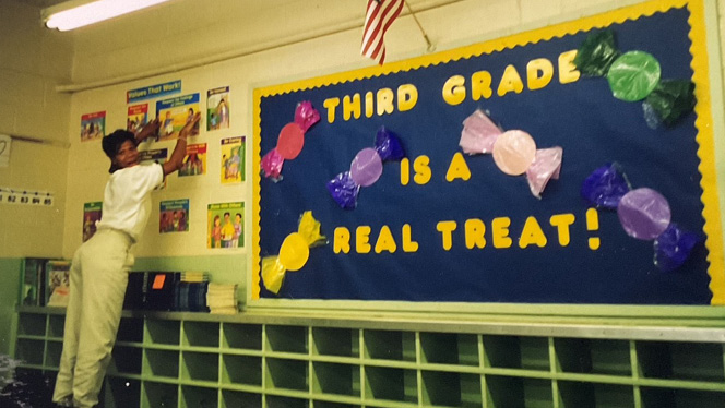 K-8 School in Greensboro: Greensboro Academy third grade teacher celebrates 26 years with NHA.