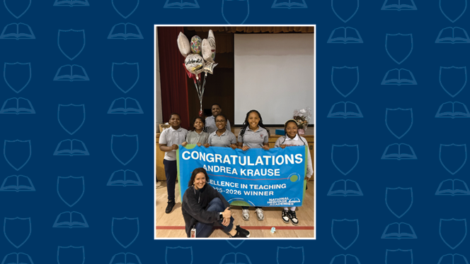 K-8 Westfield Charter: Andrea Krause Excellence in Teaching Award