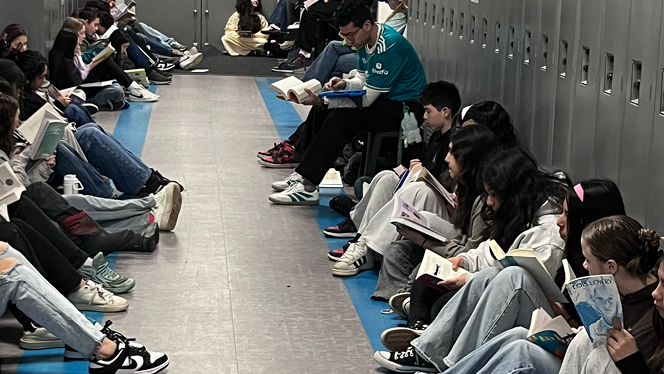 Charter School in Grand Rapids: NHA partner schools celebrate March is Reading Month.