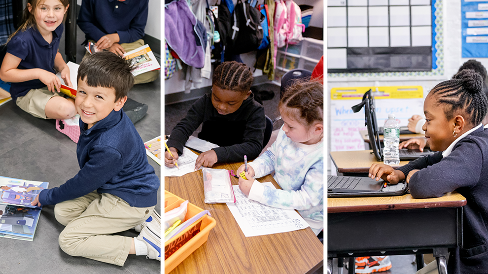 NHA students learning in classrooms