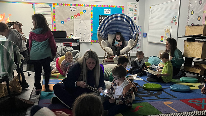 Charter School in Grand Rapids: NHA partner schools celebrate March is Reading Month.